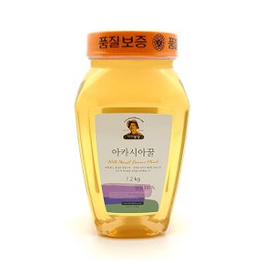 [자연맛남] 국내산 꿀 천연 아카시아꿀1.2kg (종이상자)
