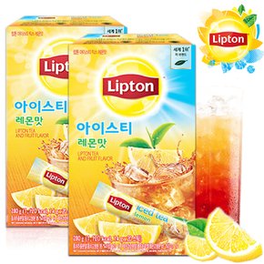 [립톤] 아이스티 믹스 레몬맛 홍차 40스틱 (20+20)