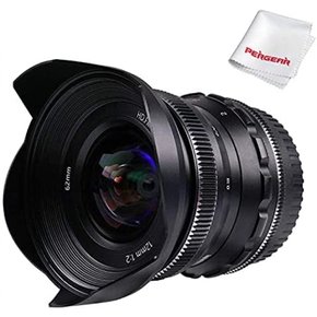 퍼기어 12mm F2 광각 수동 줌 렌즈 APS-C 니콘 Z 마운트 카메라 호환 Z6