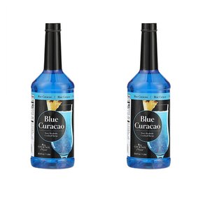 [해외직구]리갈 칵테일 블루 큐라소 시럽 1L 2팩 Regal Cocktail Blue Curacao Syrup 33.8oz