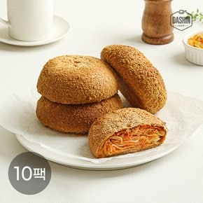 기름없이 구운 통밀 고로케 야채 10팩 / 국산재료&비건인증