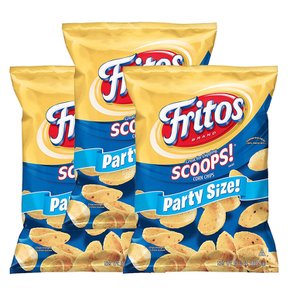 [해외직구] Fritos Scoops Corn Chips 프리토스 오리지널 옥수수 칩 439.4g 3팩