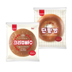 삼립 인기 정통빵 6봉 골라담기(정통크림빵/정통단팥빵)