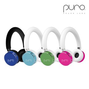 PURO 청력보호 어린이용 튼튼한 블루투스 헤드셋 BT2200