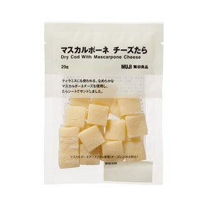 일본 무인양품 마스카포네 치즈 타라 29g