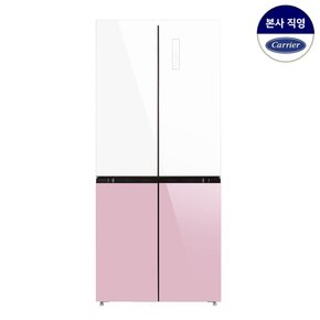모드비 508L 피트인 파스텔 냉장고 MRNF508PPM1 핑크