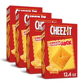 [해외직구] 치즈 잇 체다 제크 크레커 Cheez-it Cheddar Jack baked 12.4oz 4팩