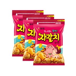 농심 자갈치 문어맛 300g x 3개 / 대용량 간식 지퍼백보관[무료배송]