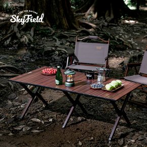 캠핑 롤 테이블 L (SF-TB-042) / 감성 경량 접이식 식탁 키친 탁자 차박 휴대용 피크닉