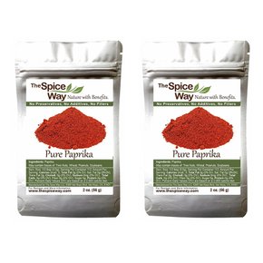 [해외직구]더 스파이스 웨이 퓨어 파프리카 시즈닝 56g 2팩 The Spice Way Pure Paprika Seasonings 2oz