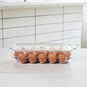 정리가 쏙쏙 되는 냉장고 속 계란보관함 16구_P328260099
