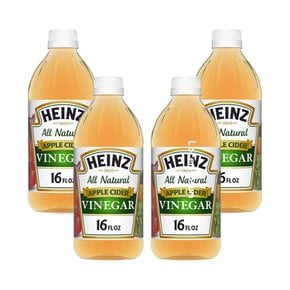 Heinz 하인즈 애플 사이다 사과식초 473ml 4팩
