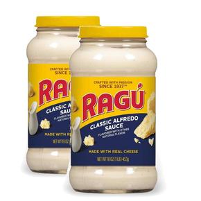 [해외직구] Ragu 라구 클래식 알프레도 위드 리얼 치즈 파스타 소스 453g 2팩