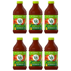 V8 저염 야채 주스 1.36L 6개 Low Sodium 100% Vegetable Juice
