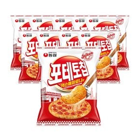 농심 포테토칩 잭슨페퍼로니맛x10개 50g / 감자칩 스낵