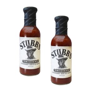 [해외직구] Stubbs Original American BBQ Sauce 스텁스 오리지널 아메리칸 바베큐 소스 300ml 2병