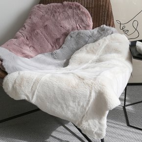 알류트 에코퍼 래빗룩 러그 & 쇼파 패드 의자 거실 침실 매트 깔개  인테리어 포인트