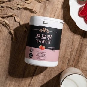 [논앤밭위드] 프로틴 귀리쉐이크 딸기맛 300g_통형
