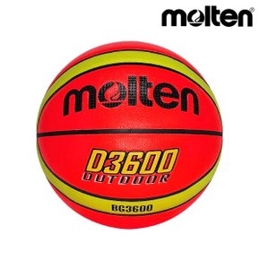 농구공 D3600 6호 실내 외 겸용 특수형광 BG3600