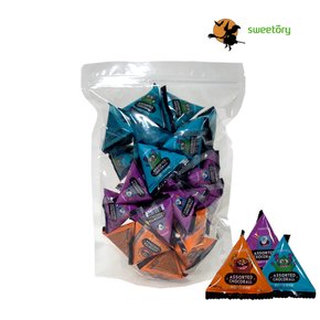 피라미드초코볼 어쏘티드초코볼 200g 대략 20봉 국내산 초콜릿 어린이집선물 유아간식