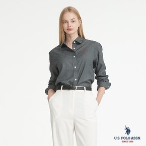 [ USPA ] 23 FW 코튼 클래식셔츠 여성