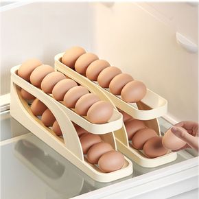 EGG SLIDE 계란 보관함 냉장고 에그 트레이 15구 1P