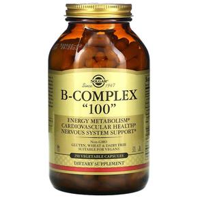 미국직구 Solgar 솔가 비타민B 콤플렉스 100 250베지캡슐