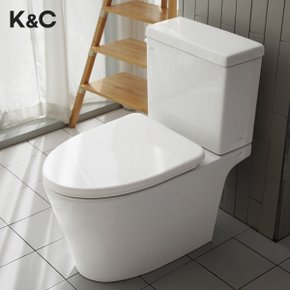 K&C KC-350 투피스 치마형 양변기 변기 시공 변기 교체 철거 욕실양변기 전국배송
