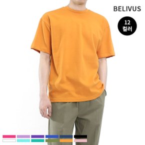 남자 반팔티 BMD104 남성 라운드 오버핏 여름 티셔츠 남자패션