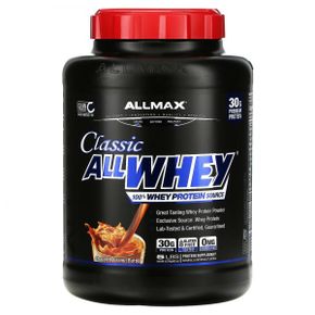 ALLMAX Classic AllWhey 100% 유청 단백질 초콜릿 피넛버터 2.27kg(5lb)
