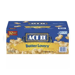 act two에이씨투  ACT2  전자렌지용  버터맛  팝콘  대용량  32개입