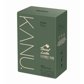 카누 디카페인 라떼 동서식품 13.5gx10T X ( 2매입 )