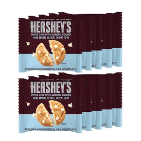 허쉬 화이트 초콜릿 칩 위드 아몬드 쿠키 50g x 10개