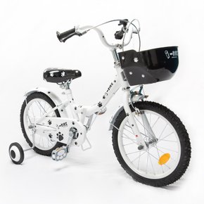 [SSG]삼천리 아이바이크 16인치 화이트 접이식 보조바퀴자전거