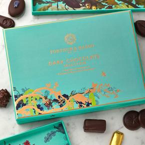 [해외직구] 포트넘앤메이슨 다크 초콜릿 셀렉션 박스 240g Fortnumandmason Dark Chocolate Selection Box