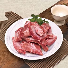 [국제식품] 우리돼지 한돈 등갈비 1kg(구이용,찜용)
