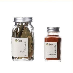 (향신료 세트)월계수잎+케이엔페퍼 고기 해물 야채 (W2904DE)