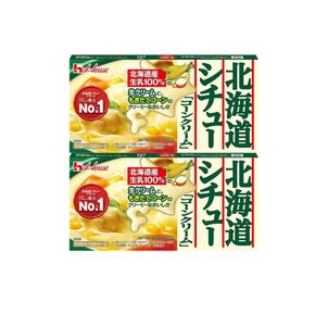 일본 하우스 식품 홋카이도 스튜 옥수수크림맛 180g x 2개 세트