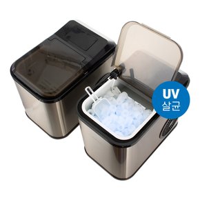[인더스] 가정용 휴대용 제빙기 UV 살균 얼음 제조기 INO-IM1800UV