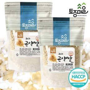 [토종마을]HACCP인증 귀리 곤약쌀 500g X 2개