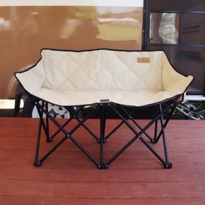 툴콘 2인용 커플 접이식 감성 경량 캠핑 의자 체어 폴딩 휴대용 MCC-