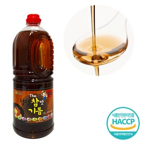 청정식품 더 청정 참 맛기름 1.8L (참깨 향미유 20%)