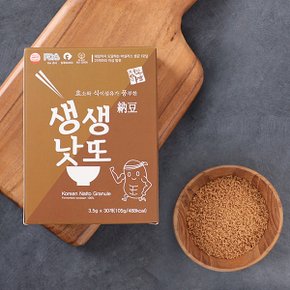 프리미엄 발효 생생낫또(쥐눈이콩) 3.5g x 30포 / 1박스