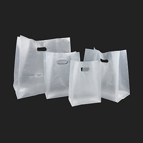 [소량]비닐 쇼핑백(HD무지/특대) 100장