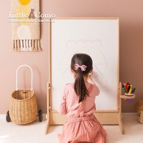 리틀 꼬모 더블보드+애드꼬모랙세트 / 유아 아기 어린이 양면 자석 칠판 학습 보드판 미술 놀이