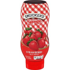 Smucker`s Squeeze 딸기 과일 스프레드 - 20온스, 스머커스 건강식품