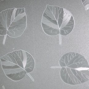 무점착 창문시트지 나뭇잎 100cm x 50cm