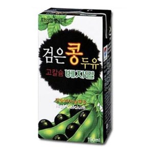 [숨결]정식품 검은콩 고칼슘팩 190ml x 64개