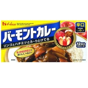 바몬드 카레 매운맛 230g 12회분 일본카레