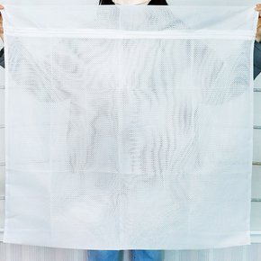 [미네픽] 무형광 사각 이중 메쉬 이불 세탁망 특대형 100x100cm